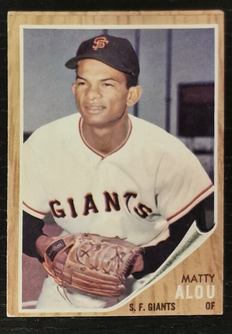 1962 Topps Matty Alou #413 Baseball Card VG-EX