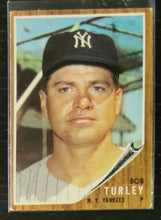 Load image into Gallery viewer, 1962 Topps Bob Turley #589 Baseball Card VG-EX
