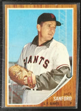 Load image into Gallery viewer, 1962 Topps Jack Sanford #538 Baseball Card VG-EX
