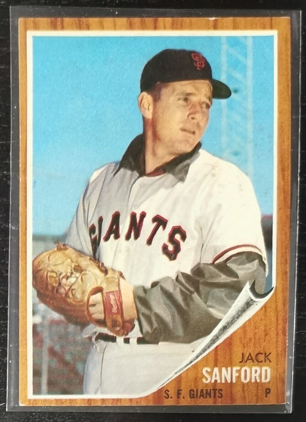 1962 Topps Jack Sanford #538 Baseball Card VG-EX