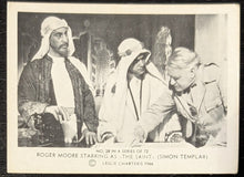 Load image into Gallery viewer, 1966 Roger Moore The Saint San Portex Card #28 in a series of 72
