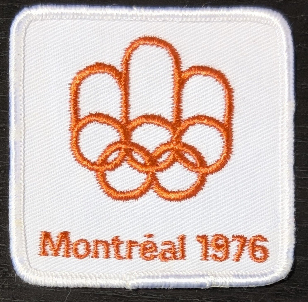 1976 NHL Jersey Patch Worn By Stanley Cup Champion Montreal Canadiens Team (H)