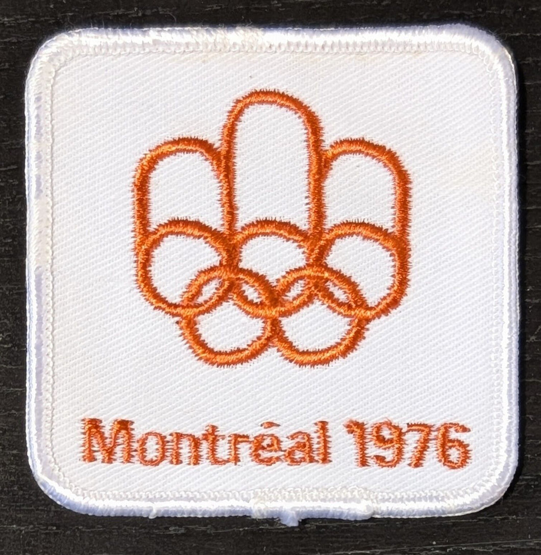 1976 NHL Jersey Patch Worn By Stanley Cup Champion Montreal Canadiens Team (E)