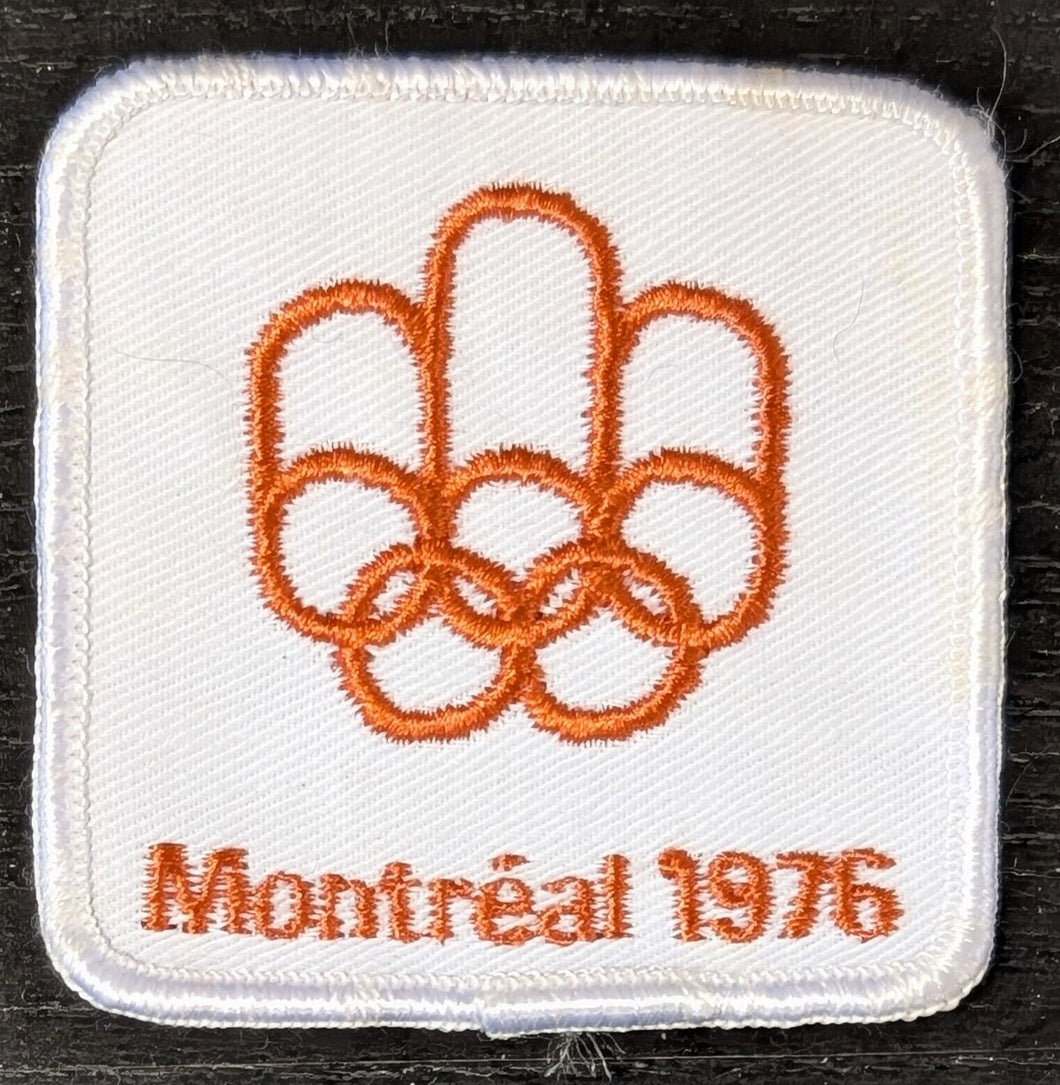 1976 NHL Jersey Patch Worn By Stanley Cup Champion Montreal Canadiens Team (F)