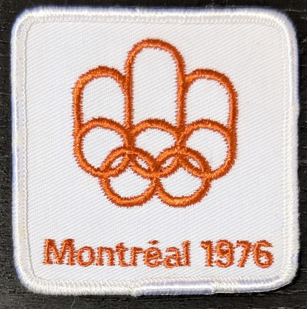 1976 NHL Jersey Patch Worn By Stanley Cup Champion Montreal Canadiens Team (I)