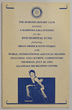 Load image into Gallery viewer, World Skaters Including 1992 Olympic Competitors Huronia Card With Signatures
