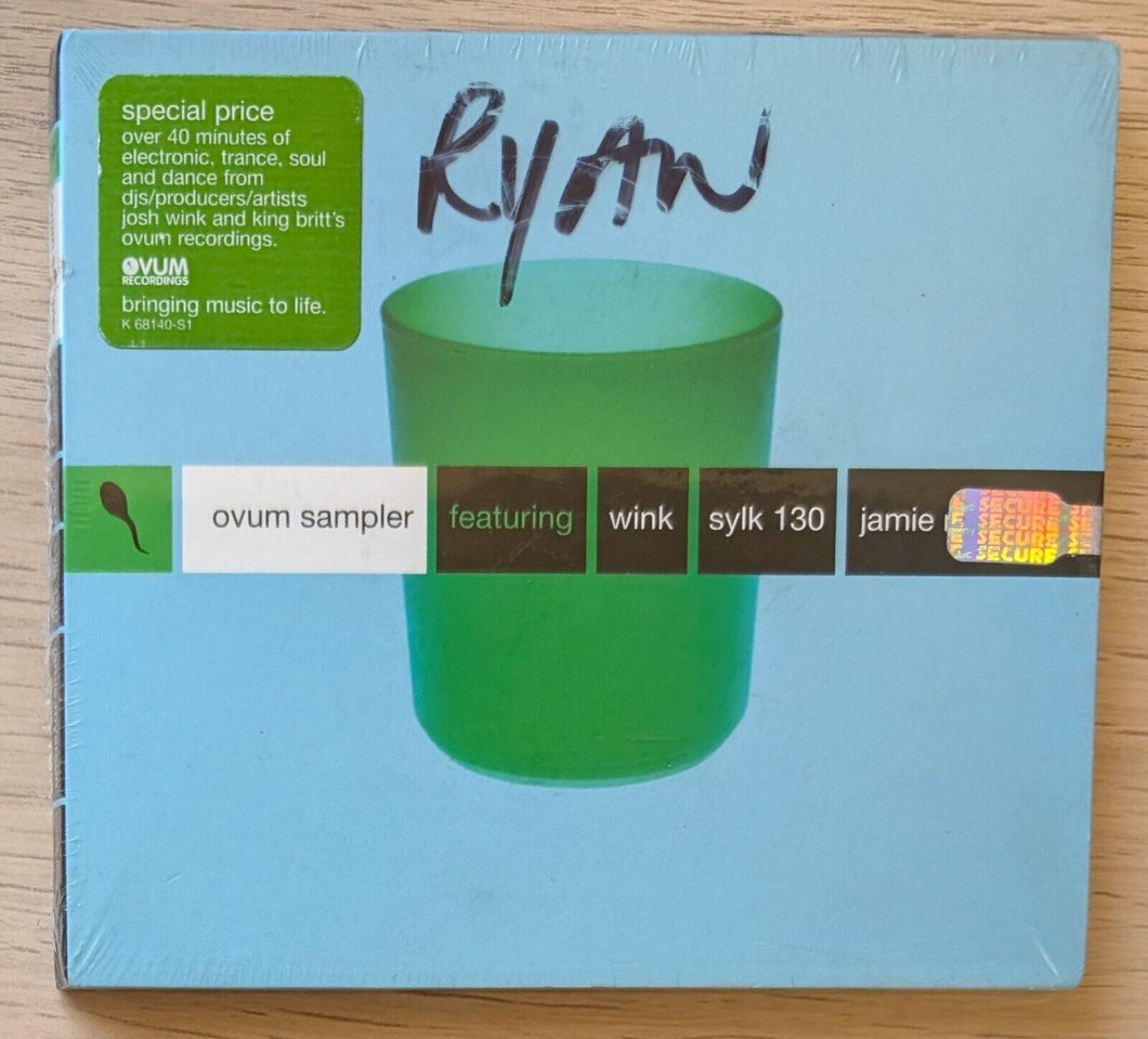 Ovum Sampler EP by Various Featuring Wink Sylk 130 Jamie Myerso (CD) SEALED