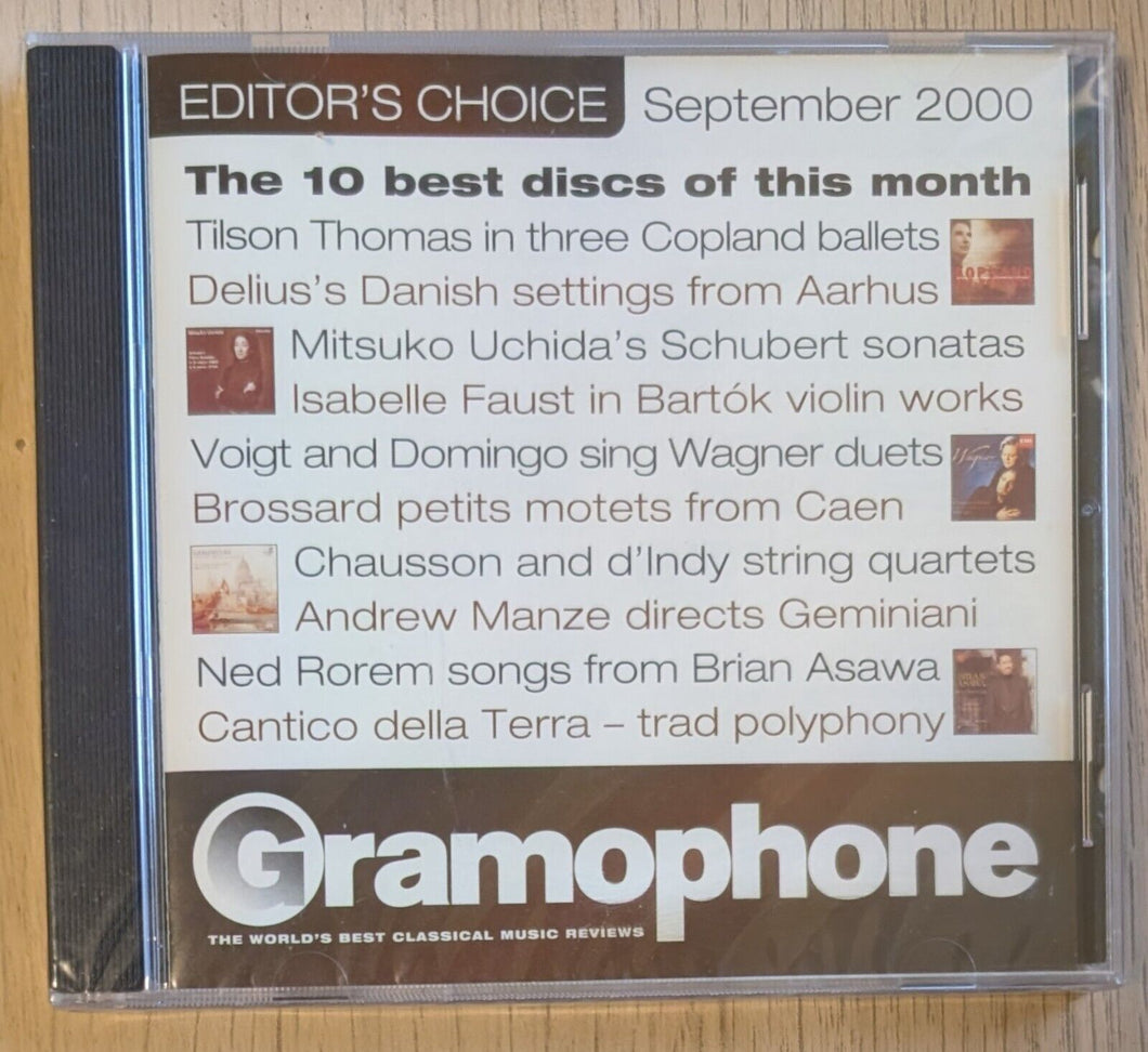 Gramophone Editor's Choice - Sept 2000 by Various (CD, 2001) SEALED