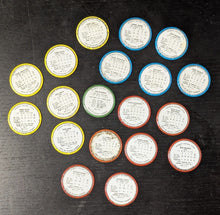 Load image into Gallery viewer, 1961-62 Shirriff Hockey Coins Lot of 19, Johnny Bower #1, Bobby Hull #47
