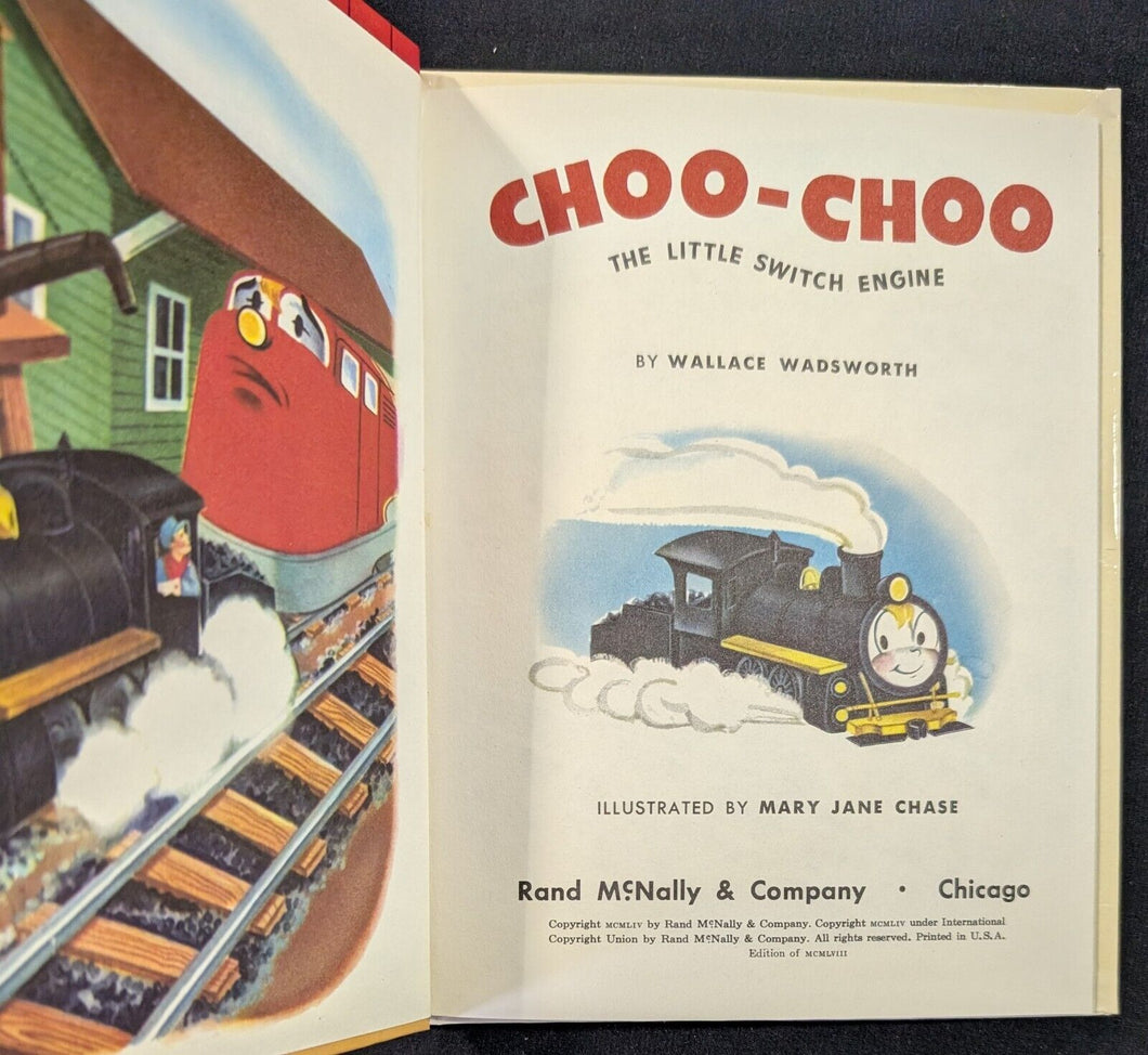 Choo-Choo The Little Switch Engine by Rand McNally (1954)