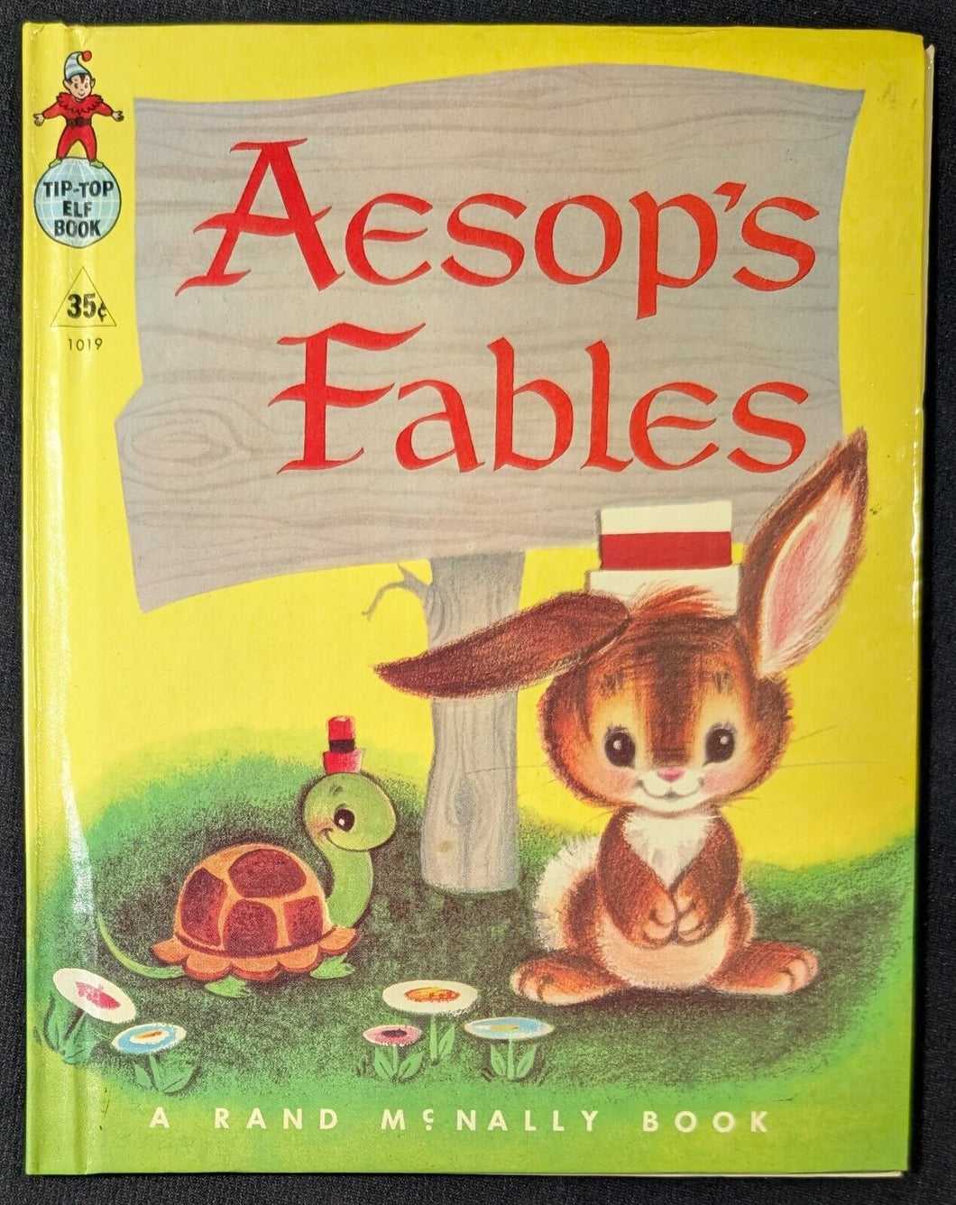 Aesop's Fables Hardcover Book by Band McNally (1952)