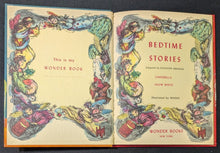Load image into Gallery viewer, Bedtime Stories Cinderella - Now White by Eleanor Graham (1946, Wonder Book)
