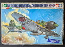Load image into Gallery viewer, TAMIYA 61027 1/48 Scale Mitsubishi A6M5C Zero Fighter (Zeke) Model Kit
