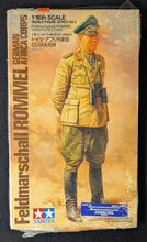 Load image into Gallery viewer, Tamiya 36305 1/16th Scale Feldmarschall ROMMEL German Africa Corps SEALED Model
