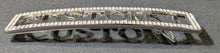Load image into Gallery viewer, Vintage Silver-Tone 'Custom 1' Belt Buckle with Gems

