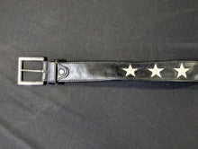 Load image into Gallery viewer, 1980’s Vintage Silver Tone Leather Belt Lot of 2
