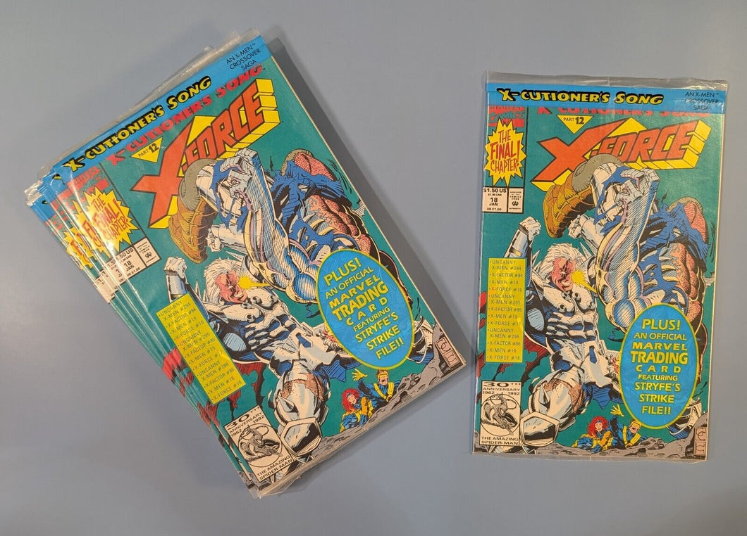 X-Force #18 Comic Book Lot of 10 - 