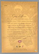 Load image into Gallery viewer, Guy Lafleur Auto &quot;Bee Hive&quot; #230 Framed Card - Avalanche
