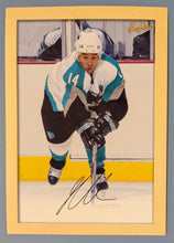 Load image into Gallery viewer, Jonathan Cheechoo Auto &quot;Bee Hive&quot; #211 Framed Card - Avalanche
