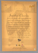 Load image into Gallery viewer, Jonathan Cheechoo Auto &quot;Bee Hive&quot; #211 Framed Card - Avalanche
