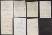 Load image into Gallery viewer, Vintage Stock Certificate Lot - Railroad, Airways, Chemicals, &amp; More - 7 Pieces
