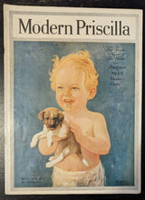 Load image into Gallery viewer, Modern Priscilla Magazine - August 1923 - Vintage Home &amp; Craft Publication
