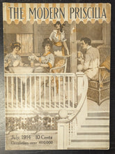 Load image into Gallery viewer, Vintage July 1914 The Modern Priscilla Magazine - Circulation 400,000+ - Rare
