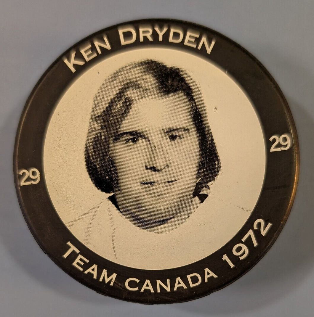1972 Team Canada Summit Series Hockey Puck - Team of the Century