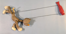 Load image into Gallery viewer, Vintage Cat Marionette Puppet Toy with Fish Control
