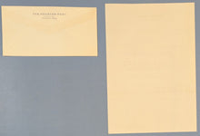 Load image into Gallery viewer, 1947 Philip Murray CIO Union TLS + Envelope Re: Autograph of Mrs. Hobby
