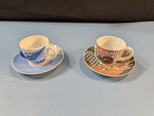 Load image into Gallery viewer, Ritzenhoff Mercedes-Benz Espresso Cup &amp; Saucer Set (2) Boxed
