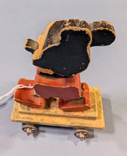 Load image into Gallery viewer, Vintage Mickey Mouse Wood Pull Toy - Distressed Disney
