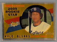 Load image into Gallery viewer, 2009 Topps Heritage Rookie Card Baseball Card - Kyle Blanks - CHR162 (B)
