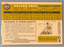 Load image into Gallery viewer, 2009 Topps Heritage Chrome Baseball Card - Nelson Cruz - CHR167 (C)
