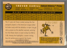 Load image into Gallery viewer, 2009 Topps Heritage Chrome Baseball Rookie Card - Trevor Cahill - CHR175 (B)
