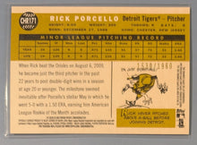 Load image into Gallery viewer, 2009 Topps Heritage Rookie Card - Rick Porcello - CHR171
