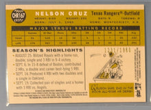 Load image into Gallery viewer, 2009 Topps Heritage Chrome Baseball Card - Nelson Cruz - CHR167 (B)
