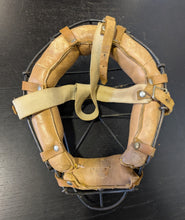 Load image into Gallery viewer, Vintage REACH Wire Catcher’s Mask 1940s-50s Baseball Canada Leather Strap
