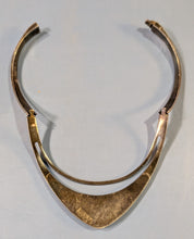 Load image into Gallery viewer, Mexico 925 Sterling Silver Hinged Collar Necklace Onyx Turquoise Malachite
