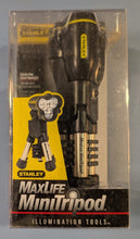 Load image into Gallery viewer, Stanley MaxLife Mini Tripod LED Flashlight – Hands-Free Light Tool – New Sealed
