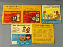 Load image into Gallery viewer, Vintage Kids Storybook Lot: Goldilocks, Musical Games, Mr. Potato Head +
