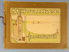 Load image into Gallery viewer, Antique Milwaukee Illustrated E.G. Kropp Souvenir Photo Book Booklet (ca. 1920s)
