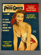 Load image into Gallery viewer, The National Police Gazette Magazine September 1956 Kathleen Hughes Cover
