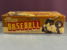 Load image into Gallery viewer, 2010 Topps Heritage Baseball 24 Pack Sealed Hobby Box
