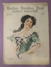 Load image into Gallery viewer, Boston Sunday Post SUNDAY MAGAZINE March 9 1913 Kitty of Killarney Part 5
