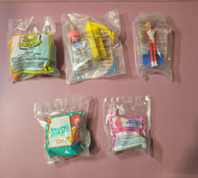 Load image into Gallery viewer, Lot of 5 Vintage McDonald&#39;s Happy Meal Toys - Sealed NIP Various Years
