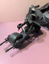 Load image into Gallery viewer, Batman Dark Knight Stealth Launch Batmobile with Bat-Pod (2008 Mattel)
