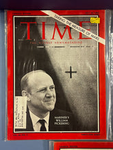 Load image into Gallery viewer, Lot of 5 Vintage TIME Magazines 1960s - Pickering, Stilman, Luce, Various
