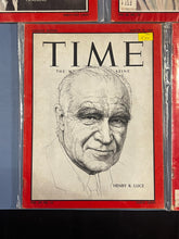 Load image into Gallery viewer, Lot of 5 Vintage TIME Magazines 1960s - Pickering, Stilman, Luce, Various
