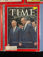 Load image into Gallery viewer, Lot of 5 Vintage TIME Magazines 1960s - Pickering, Stilman, Luce, Various
